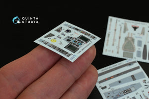 Quinta Studio QD32022 MiG-29SMT 3D-Printed &amp;amp; colored Interior on decal paper (for Trumpeter kit) 1/32 – image 4