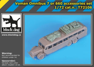 Black Dog T72106 Voman Omnibus 7 or 660 accessories set for Roden 1/72 – image 2