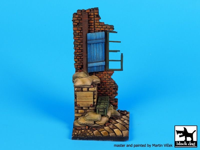 Black Dog D35058 House corrner N°3 base 1/35 – zdjęcie 3