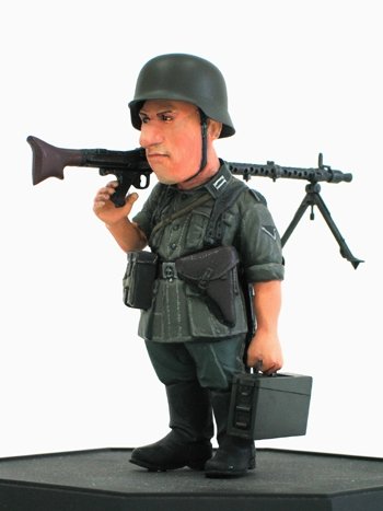 FineMolds FT6 W.W.II German Infantry Man &amp;amp; MG34 1/12 – zdjęcie 2
