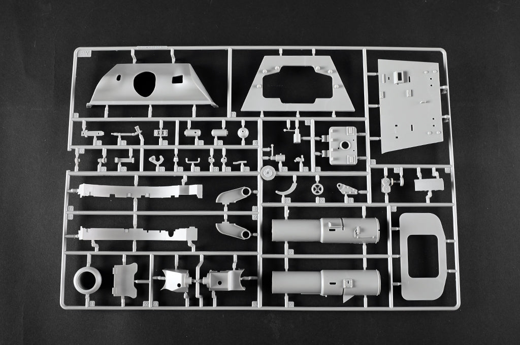 Trumpeter 00948 German Tiger II Heavy Tank - Porsche Turret Early Production 1/16 – zdjęcie 48