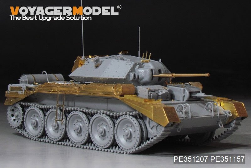 Voyager Model PE351207 WWII UK Crusader Mk.II tank Basic (For Boder BT-015) 1/35 – zdjęcie 2