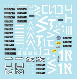 Star Decals 35-C1081 Reprint Israeli AFVs 5. M50 Super Sherman 1/35 – zdjęcie 3