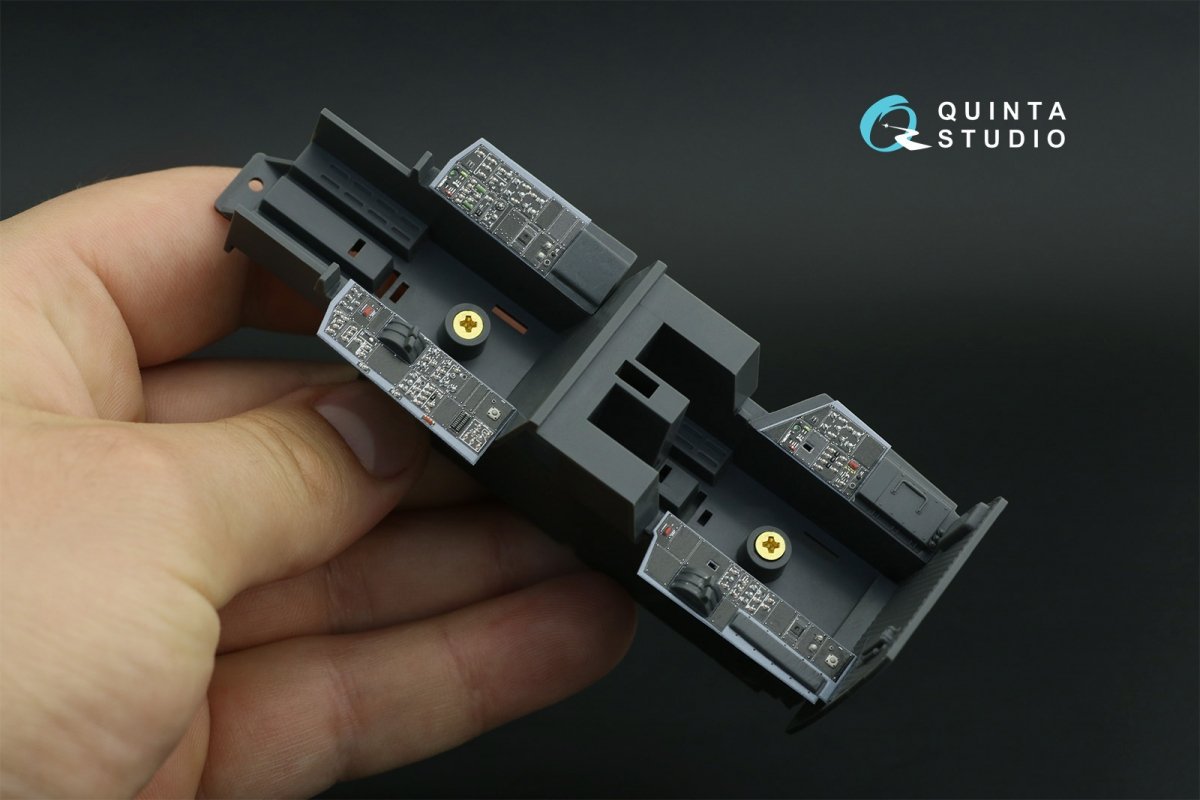 Quinta Studio QDS-32119 F-15E 3D-Printed &amp;amp; coloured Interior on decal paper ( Tamiya ) (small version) 1/32 – zdjęcie 6