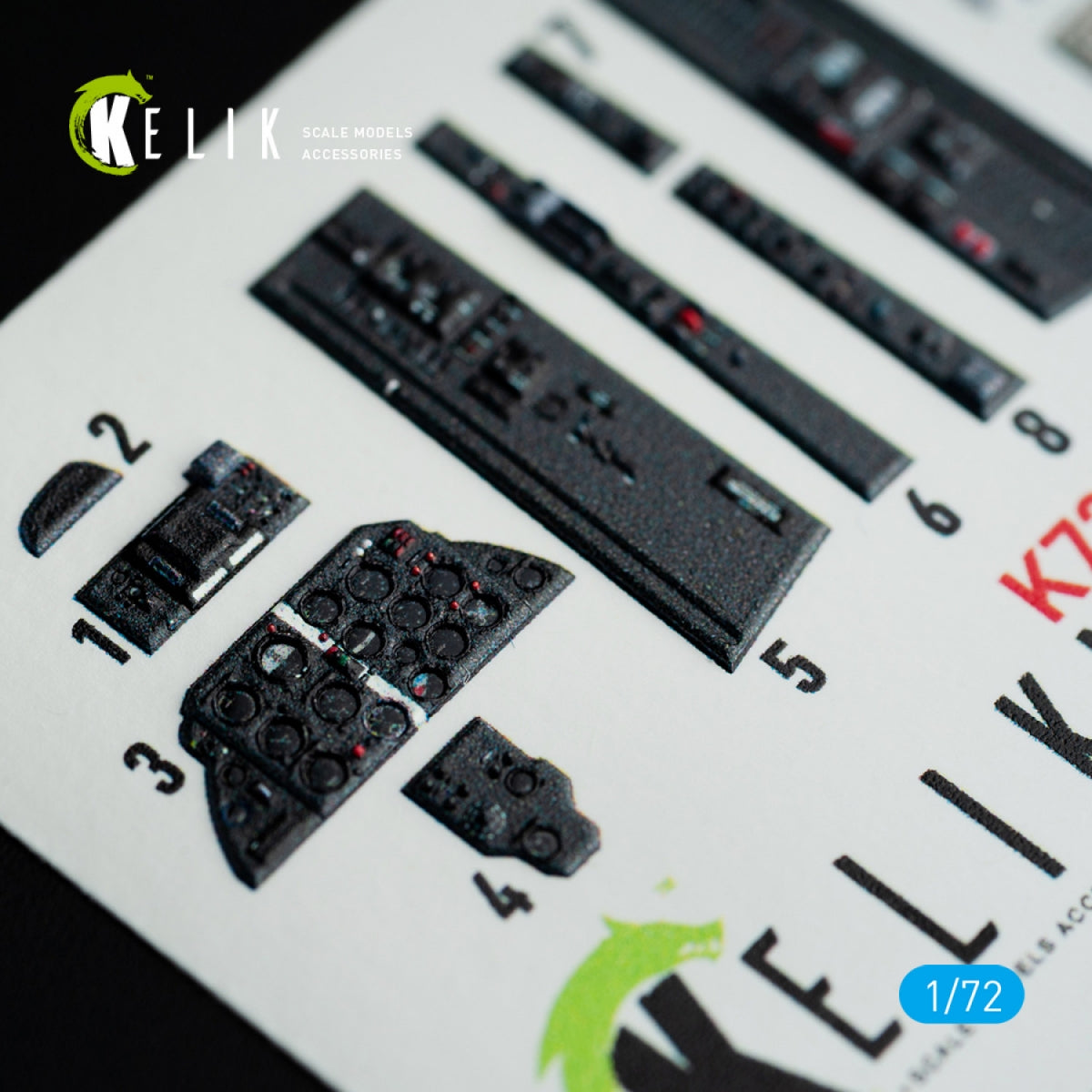 KELIK K72059 MIG-21 F-13 INTERIOR 3D DECALS FOR REVELL KIT 1/72 – image 2