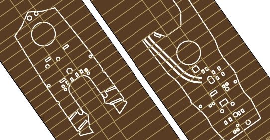 Hasegawa QG58 (72158) Linoleum Deck for Destroyer Shimakaze &amp;quot;late type&amp;quot; 1/350 – imagen 2