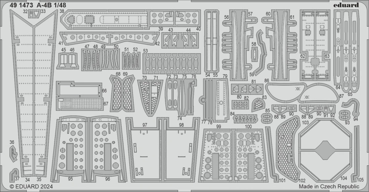 Eduard 491473 A-4B HOBBY 2000, HASEGAWA 1/48 – Bild 2