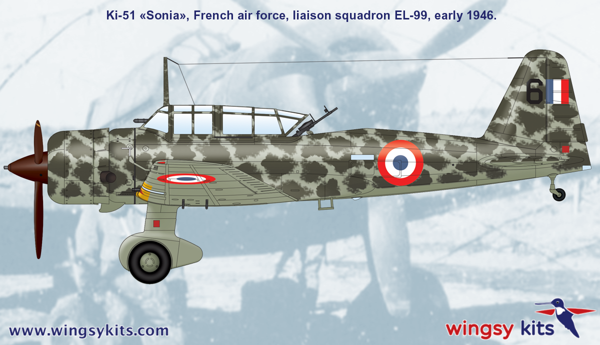 Wingsy Kits D5-06 IJA Type 99 Ki-51 “Sonia” at other services 1/48 – image 10