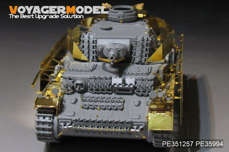 Voyager Model PE351257 WWII German Pz.Kpfw.IV Ausf.F1 LateProduction Basic For DRAGON 6957 1/35 – zdjęcie 8