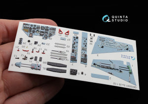 Quinta Studio QD32001 Su-25 3D-Printed &amp;amp; coloured Interior on decal paper (for Trumpeter kit) 1/32 – zdjęcie 4