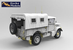 Gecko Models 35GM0061 WWII British Bedford MWR FFW Radio command truck 1/35 – zdjęcie 2