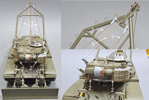 Eureka XXL ER-3572 Zestaw waloryzacyjny do M728 Combat Engineer Vehicle dopasowany do AFV Club 35254 / Upgrade kit for the M728 Combat Engineer Vehicle fit to AFV Club 35254 1/35 – zdjęcie 7