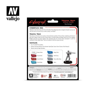 Vallejo 72310 Cyberpunk RED Trauma Team Paint Set 8x17ml – zdjęcie 2