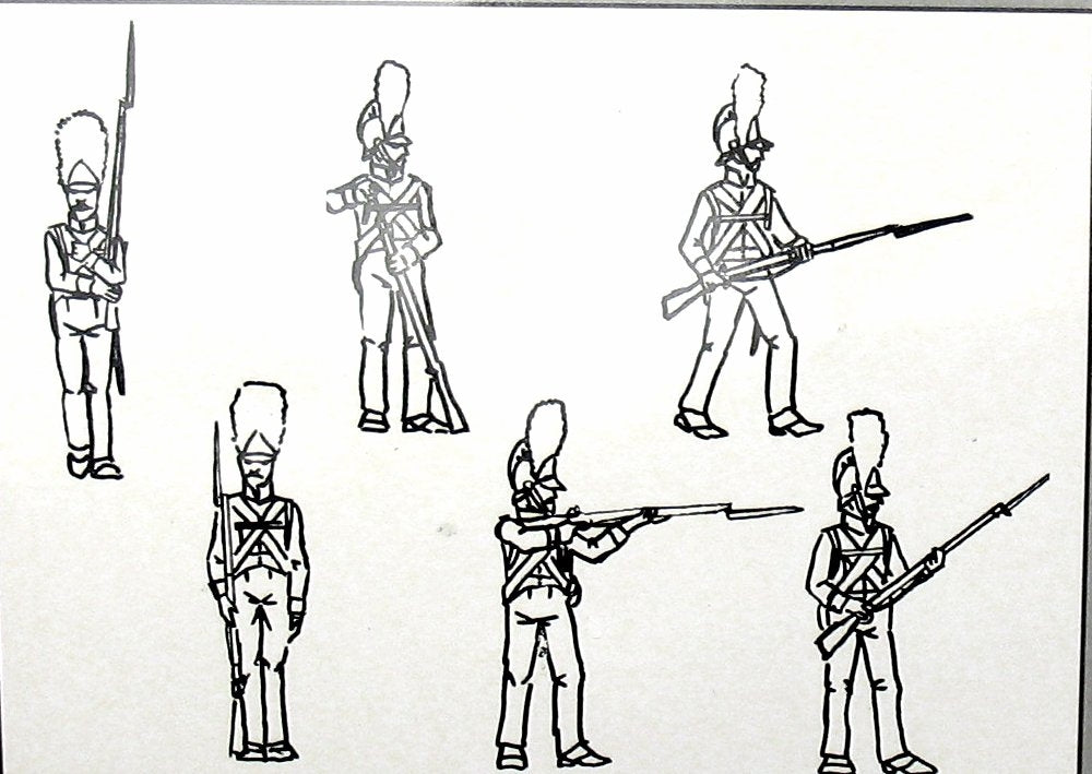 Hat 9308 Napoleonic Wurttemberg Grenadiers 1/32