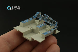 Quinta Studio QDS-48018 Su-34 3D-Printed coloured Interior on decal paper (KittyHawk) (Small version) 1/48 – Bild 8