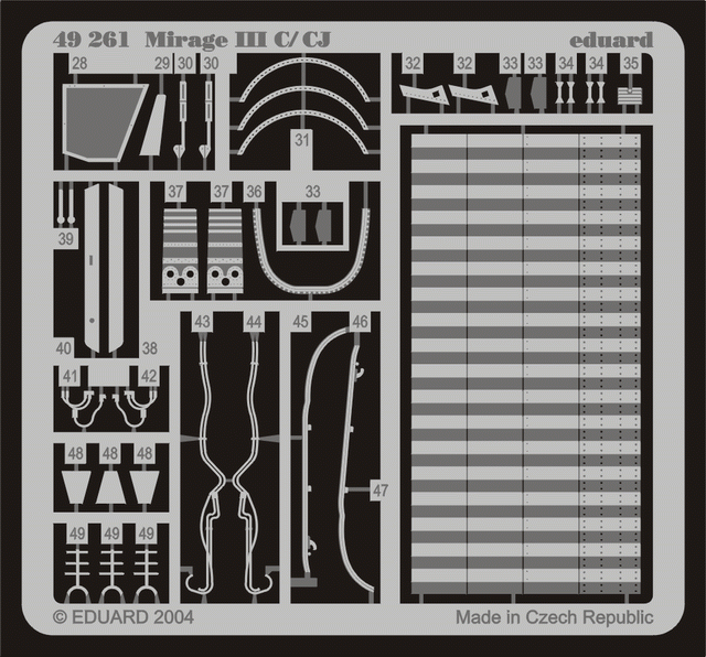 Eduard 49261 Mirage IIIC 1/48 EDUARD – zdjęcie 2