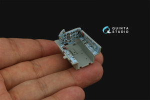 Quinta Studio QD+48480 Su-17M4/Su-22M4 3D-Printed &amp;amp; coloured Interior on decal paper (Hobby Boss) (with 3D-printed resin parts) 1/48 – zdjęcie 7