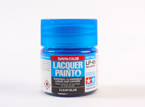 TAMIYA 82168 Lacquer Paint LP-68 Clear Blue 10ml – zdjęcie 3
