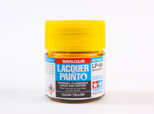 TAMIYA 82169 Lacquer Paint LP-69 Clear Yellow 10ml – zdjęcie 3