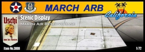 Uschi van der Rosten 3009 Scenic Display March Air Reserve Base 1/72