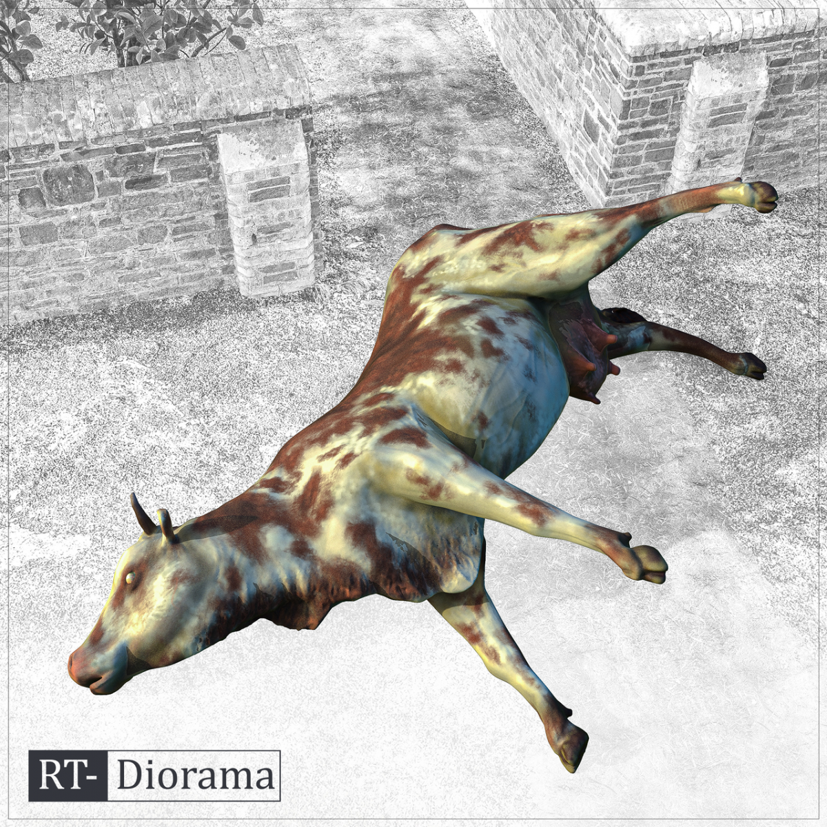 RT-Diorama 35444 Cow Carcass 1/35 – image 2