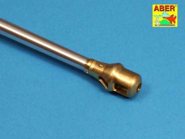 Aber 16L-05 Lufa 88 mm KwK 36 L/56 do czołgu Tiger I z wczesnej produkcji / German 88 mm KwK 36 L/56 Tiger I Early Barrel 1/16 – zdjęcie 7