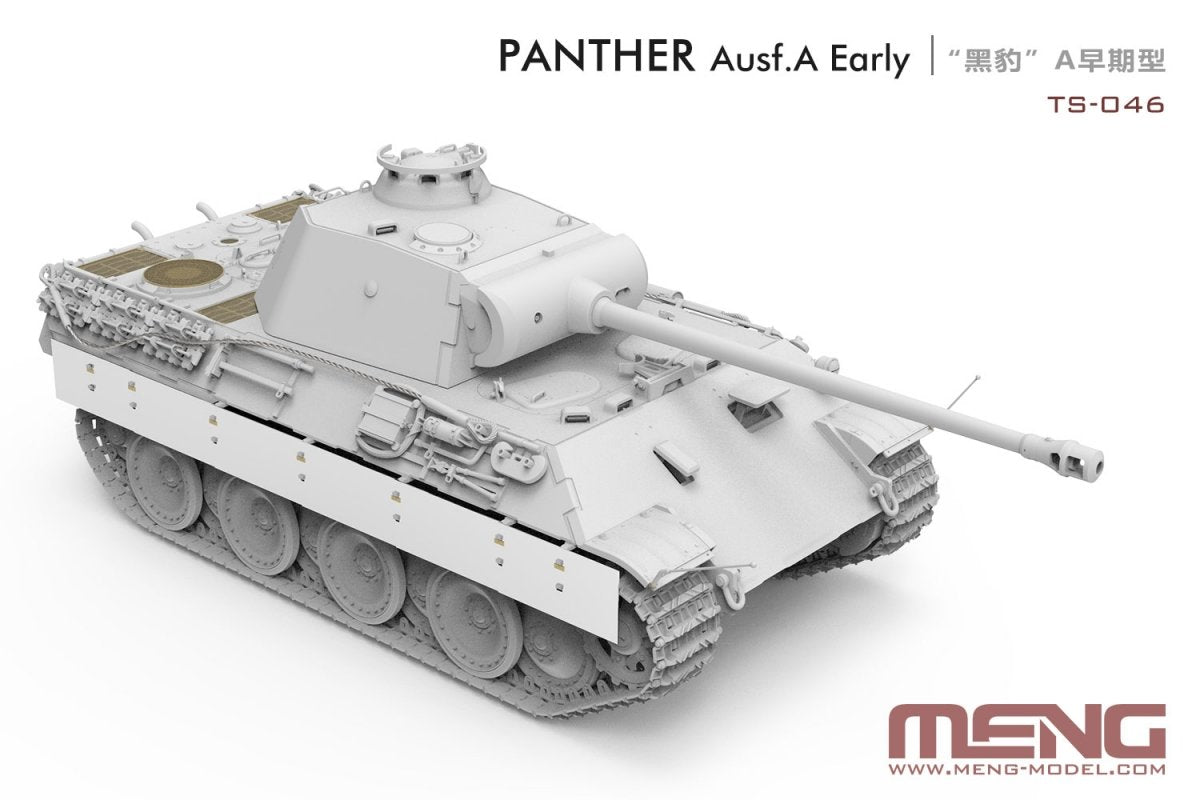 Meng Model TS-046 German Medium Tank Sd.Kfz. 171 Panther Ausf. A Early 1/35 – Bild 3