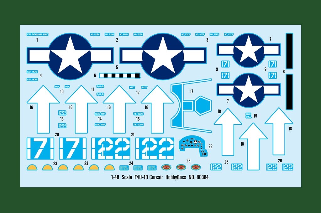 Hobby Boss 80384 F4U-1D Corsair 1/48 – zdjęcie 2