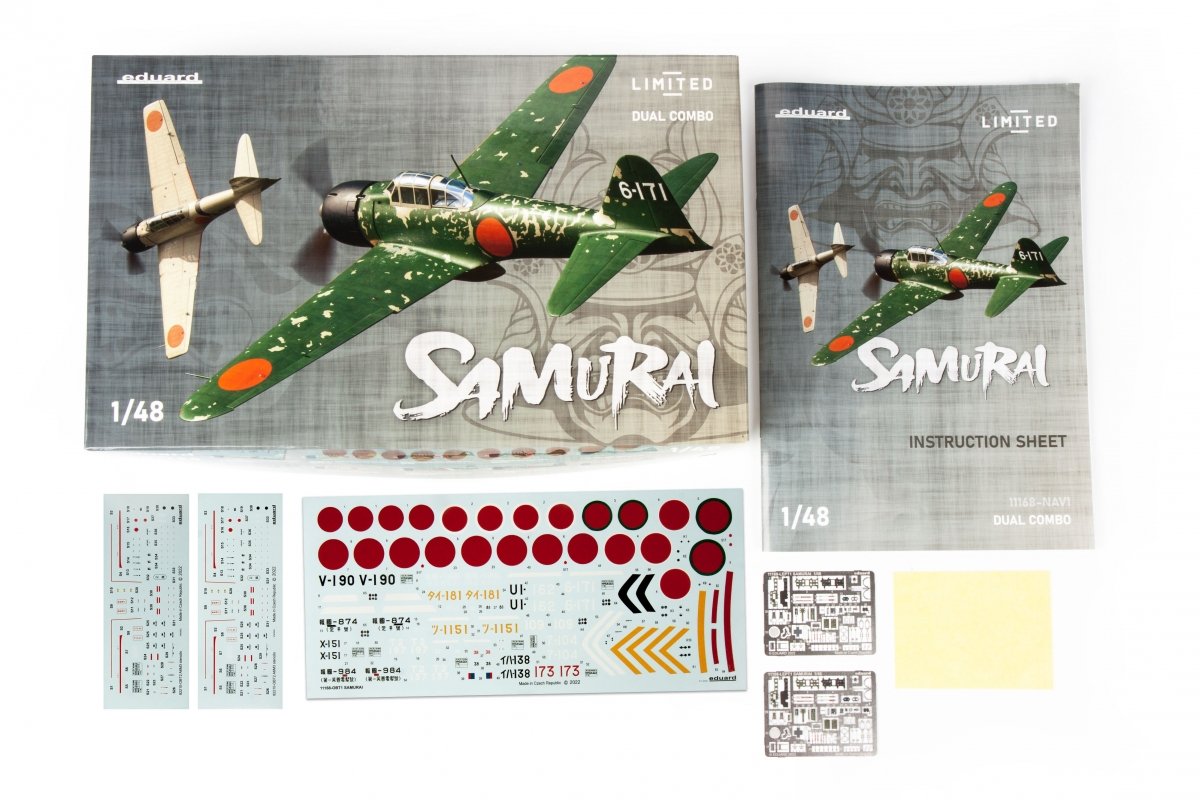 Eduard 11168 SAMURAI DUAL COMBO Limited edition 1/48 – zdjęcie 3