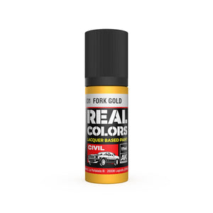 AK Interactive RC831 Fork Gold 17 ml – imagen 2