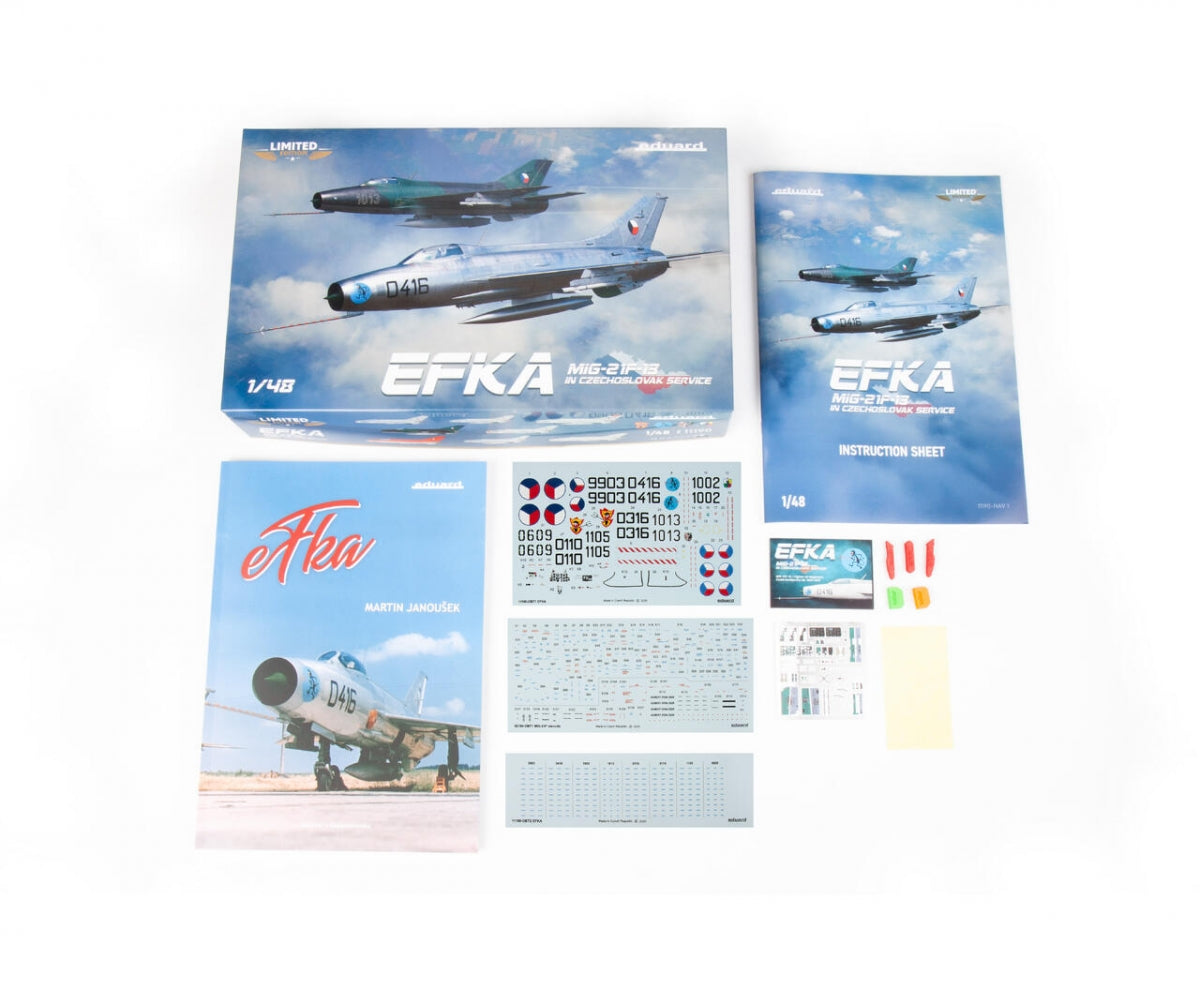 Eduard 11190 EFKA / MiG-21F-13 in Czechoslovak service 1/48