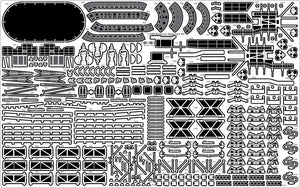 Pontos 21001F1 BISMARCK 1941 Advanced Add-on Set 1/200 – zdjęcie 7