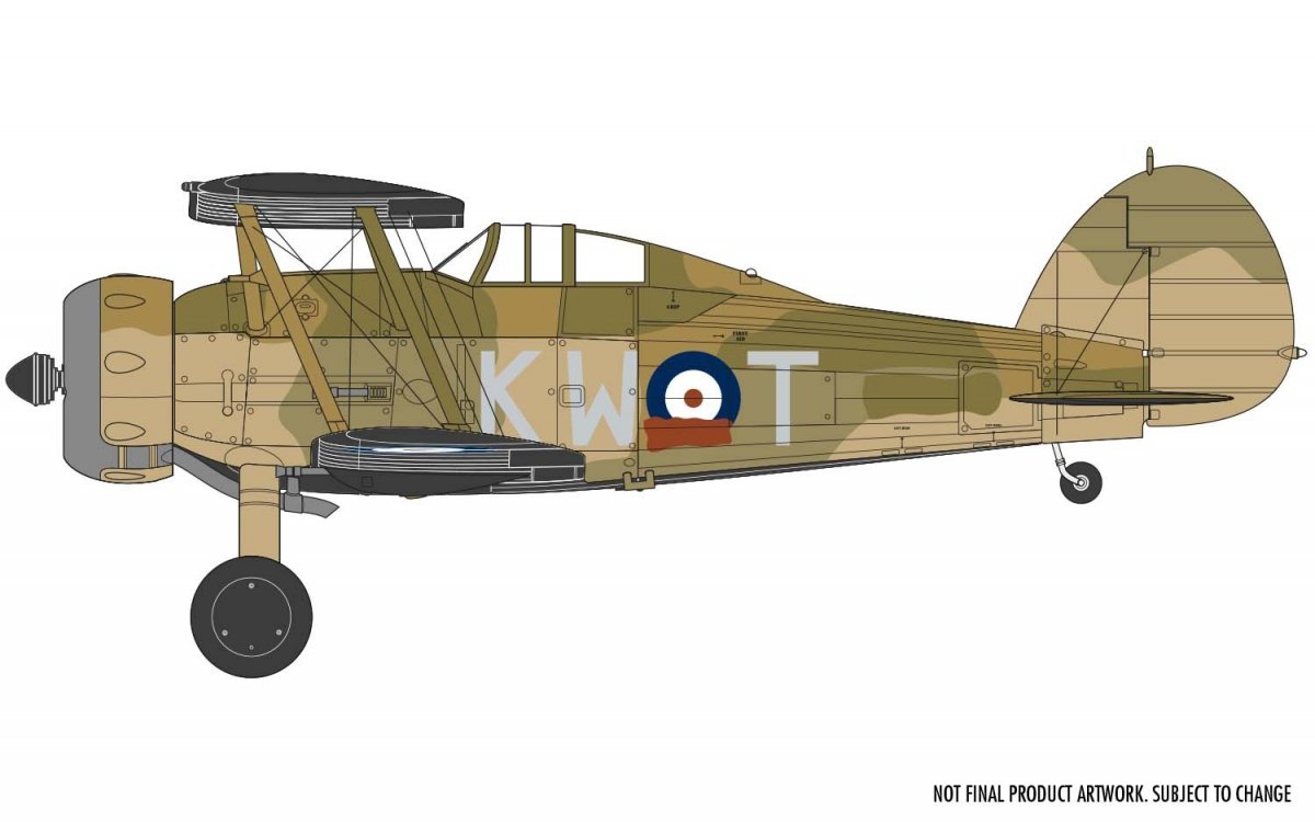 Airfix 02052A Gloster Gladiator Mk.I/Mk.II 1/72 – image 3