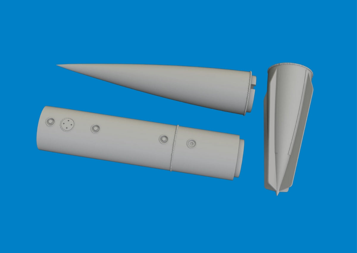Eduard 6481154 MiG-21F PTB-490 fuel tank PRINT EDUARD 1/48