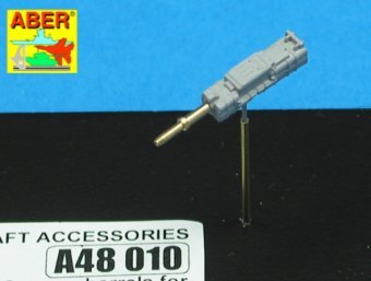 Aber A48 010 Set of 2 barrels for German aircraft 30mm machine cannons MK 108 with blast tube 1/48 – image 4