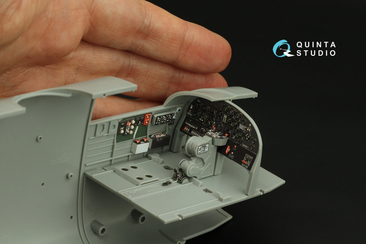 Quinta Studio QD32199 B-25H Mitchell 3D-Printed &amp;amp; colored Interior on decal paper (HK models) 1/32 – image 6