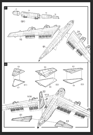 Modelcollect UA72200 B-52H U.S. Stratofortress strategic Bomber 1/72 – zdjęcie 37