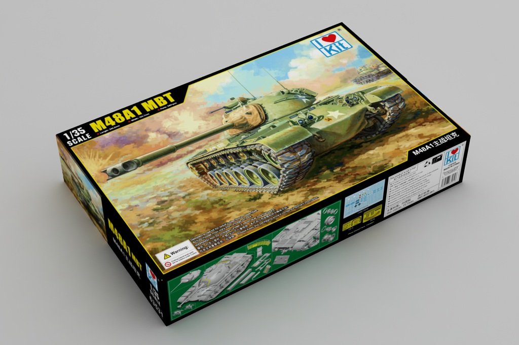 I Love Kit 63531 M48A1 MBT 1/35 – zdjęcie 2