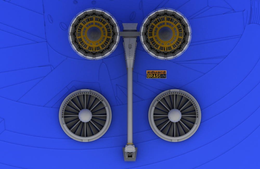 Eduard 632011 F-4 exhaust nozzles USN late 1/32 (Tamiya) – zdjęcie 4