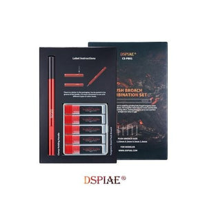 DSPIAE CS-PB01 PUSH BROACH COMBINATION SET / Zestaw do grawerowania – zdjęcie 6