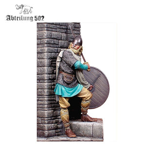 502 Abteilung ABT1016 VIKING WARRIOR 9TH-10TH C. 54MM RESIN. – zdjęcie 2