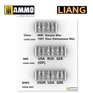 Liang 0402 3D-print Model Shoeprint Tools Modern War ( IDF ) 1/35 – zdjęcie 4