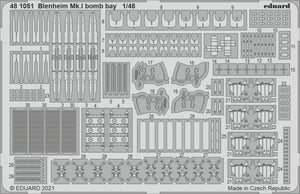 Eduard 481051 Blenheim Mk.I bomb bay AIRFIX 1/48