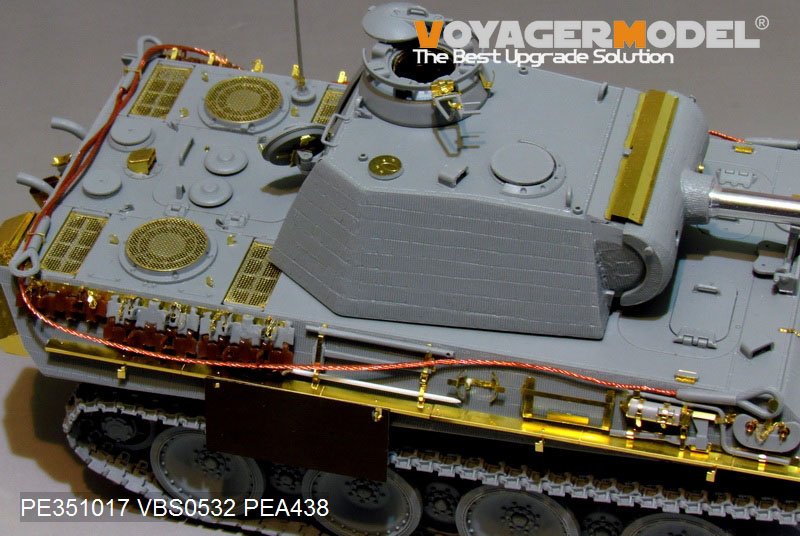 Voyager Model PE351017 WWII German Panther G Early ver.Basic upgrade set (For TAKOM 2119/2134) 1/35 – zdjęcie 12