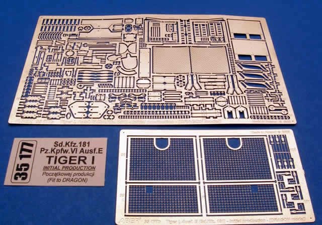 Aber 35177 Sd.Kfz.VI Ausf.E Tiger I, Initial production 1/35