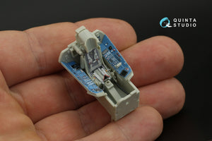 Quinta Studio QD48234 Su-35S 3D-Printed &amp;amp; colored Interior on decal paper (KittyHawk) 1/48 – image 12