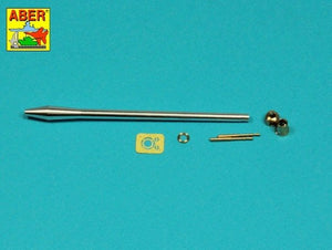 Aber 35L-332 76.2 mm (3 inch) 17 pounder Mk. II barrel with muzzle brake for A34 COMET tank 1/35 – image 8