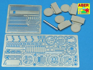 Aber 35143 Radziecki czolg ciezki KW-I cz.1 zestaw podstawowy (TAM) 1/35