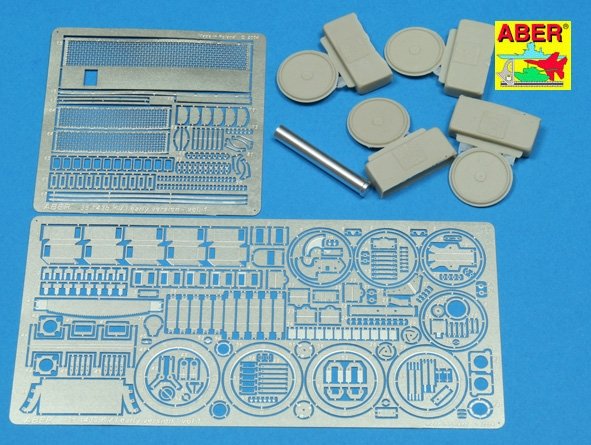 Aber 35143 Radziecki czolg ciezki KW-I cz.1 zestaw podstawowy (TAM) 1/35