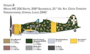 Italeri 2767 Macchi C.200 Serie XXI-XXIII 1/48 – zdjęcie 5